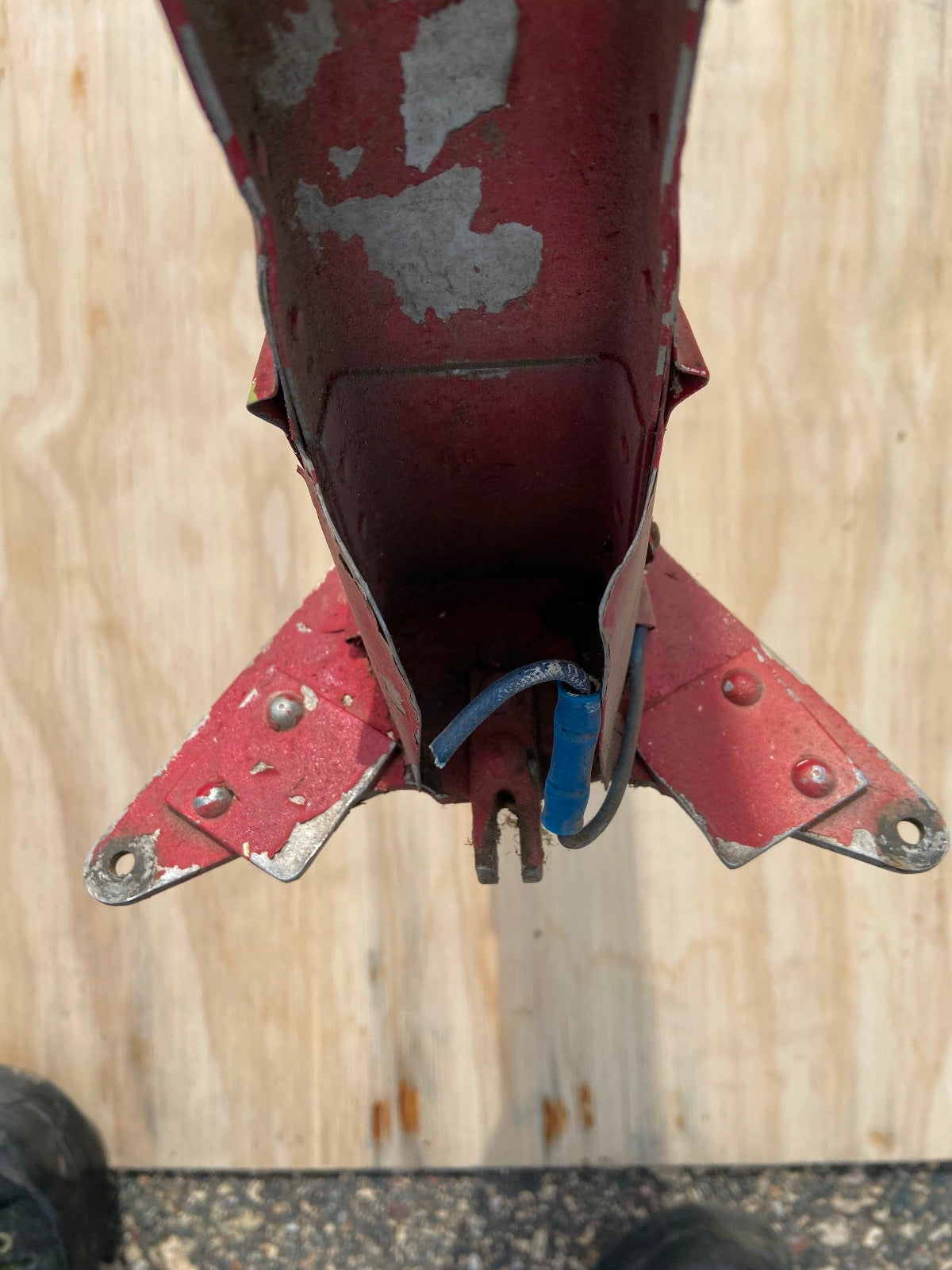 Round Luscombe Rudder - 1