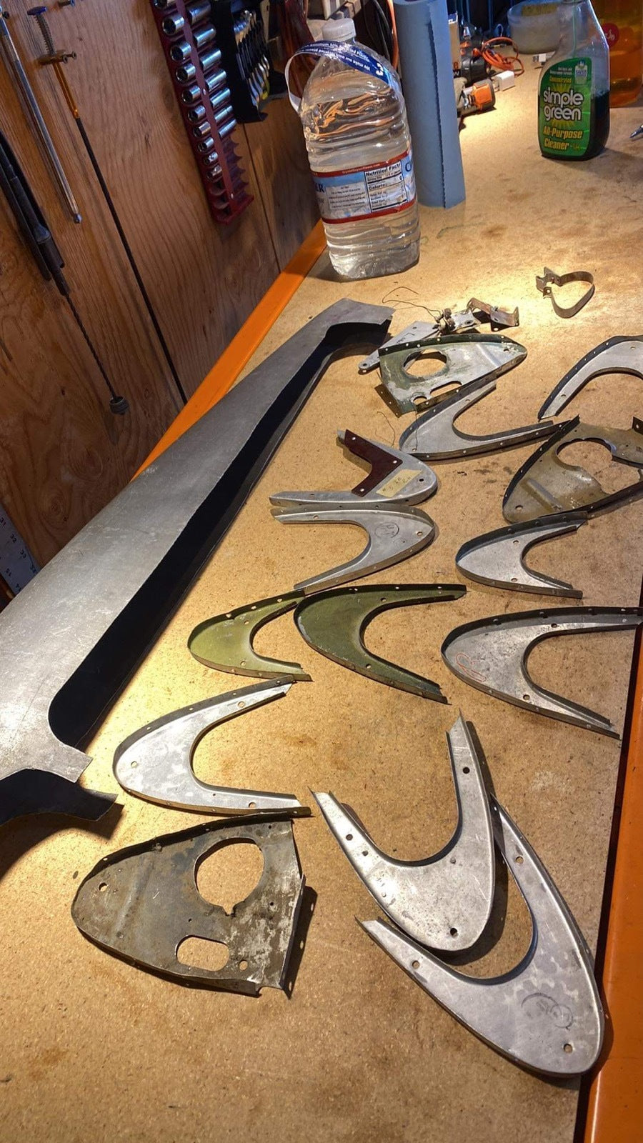 Luscombe leading edge wing ribs - 1