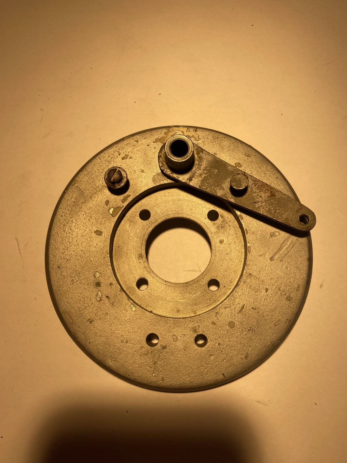 Mechanical Brake Back Plate PN B7100 & Cleveland Mechanical Brake - 1