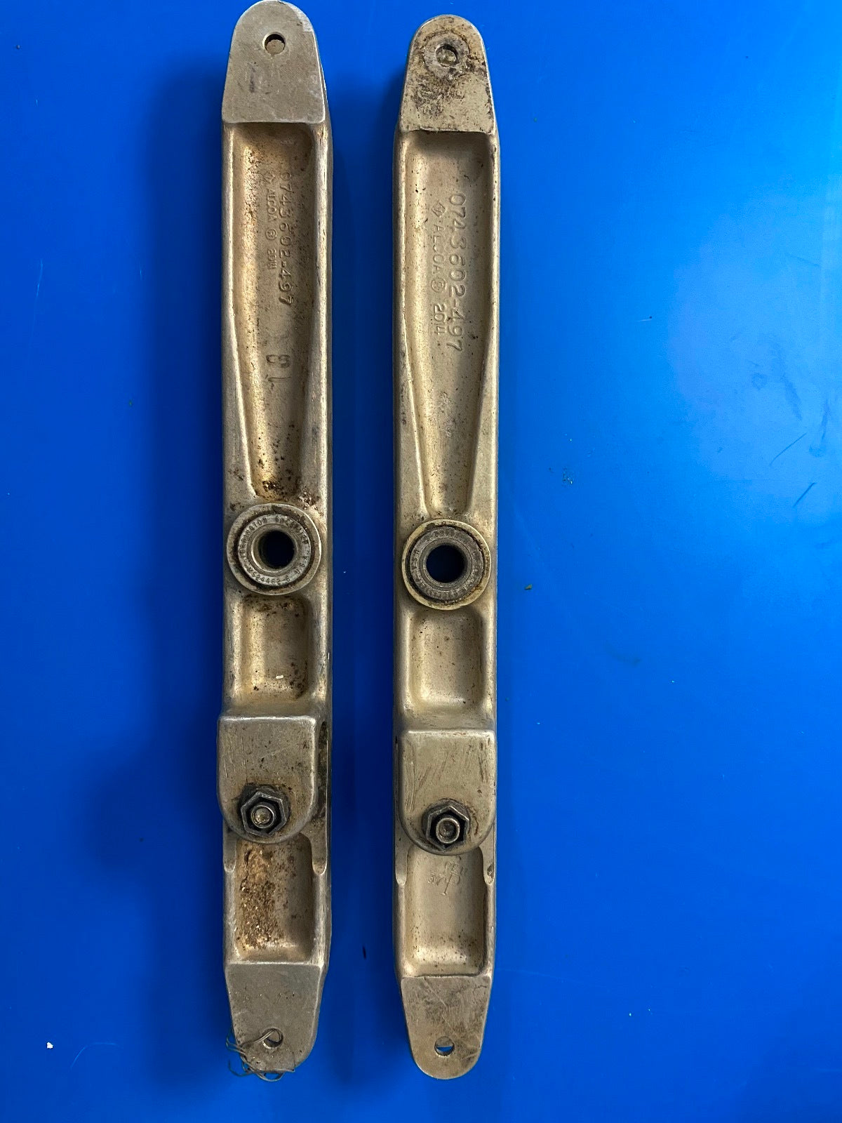 Cessna 182 Nose Wheel Steering Arm Assembly, P/N: 0743602-497( Pr - 1