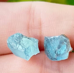 Crystal Stud Earrings - 2