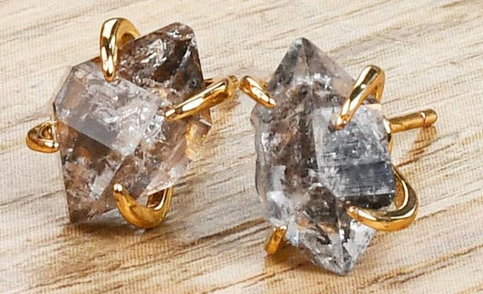 Herkimer Diamond Stud Earrings - 1