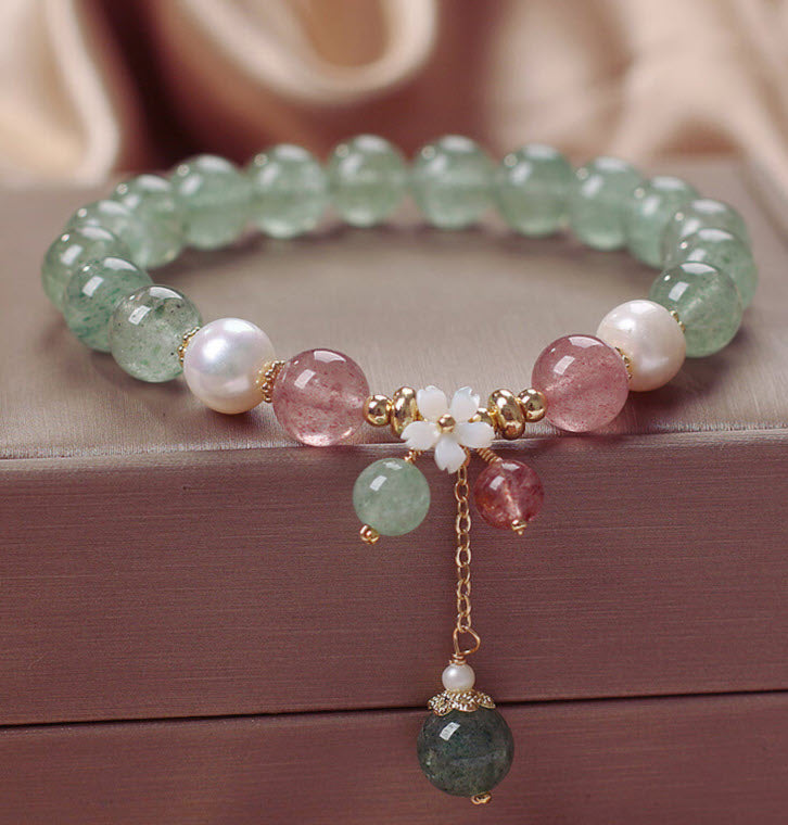 Flower Beaded Bracelet For Women