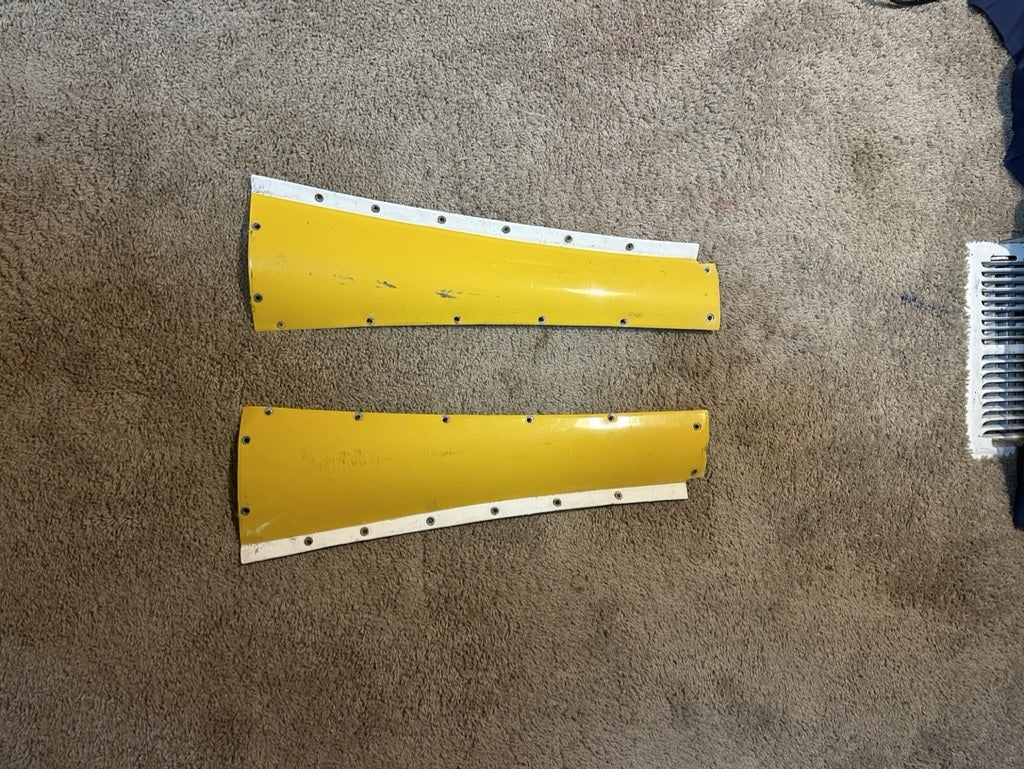 Set of Cessna 210 Fairing Stabilizer (Yellow) - 1