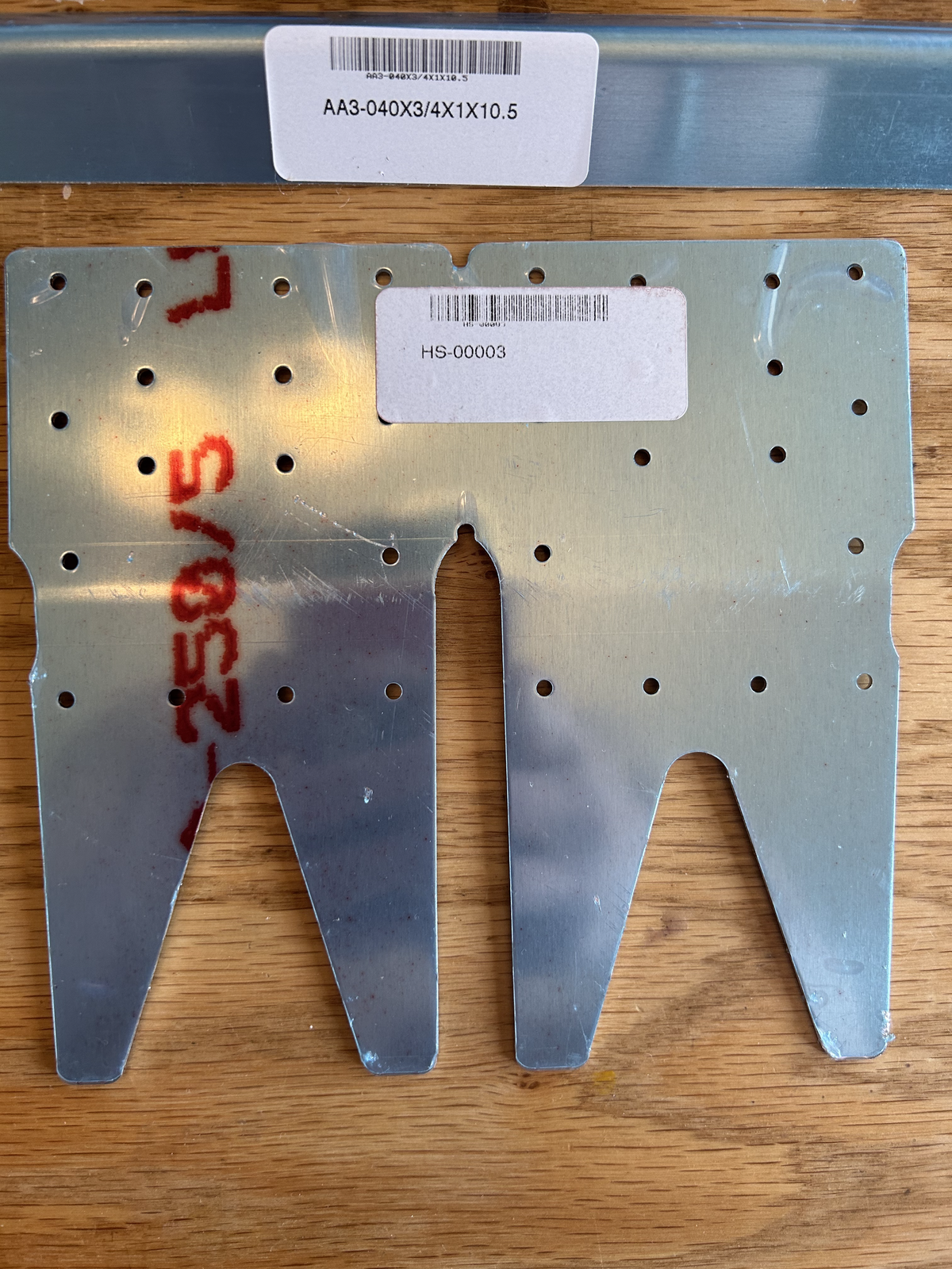 RV-6/6A,7/7A,8/8A Kit for Crack in Horizontal Forward Spar - 1