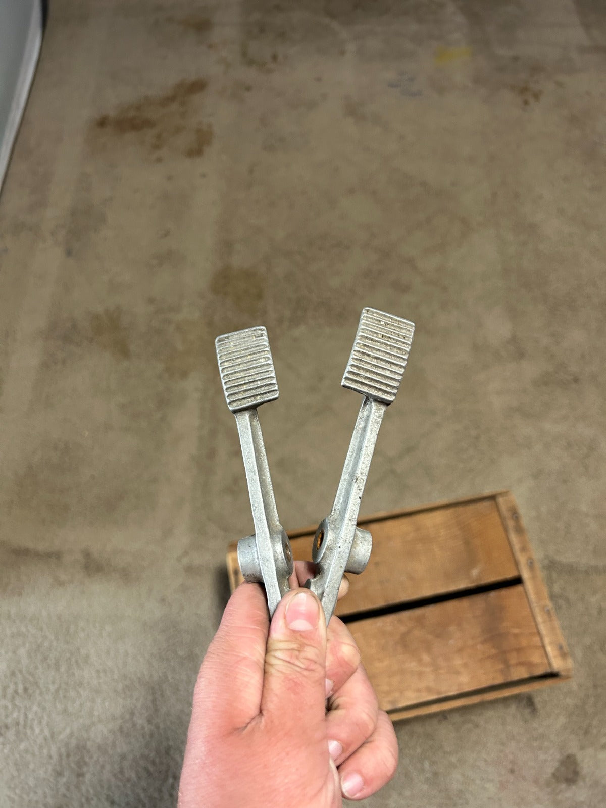 Piper j3 854 Brake Pedals - 1