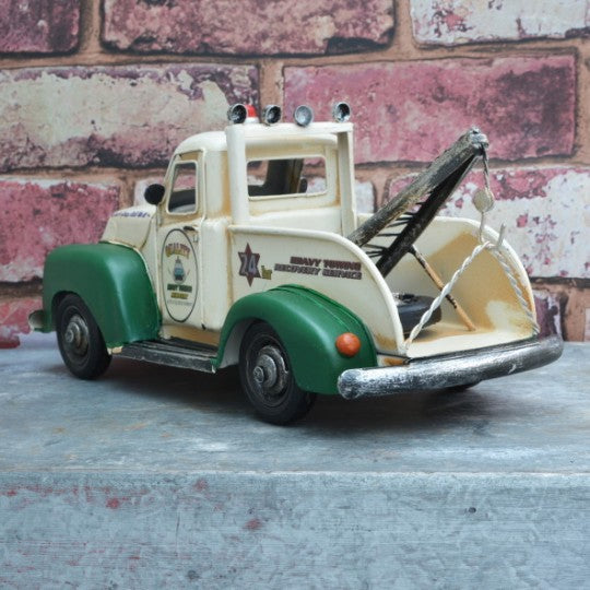Wieghted Tinplate Tow Truck
