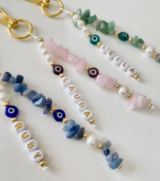 Personalized Crystal Keychain - 1