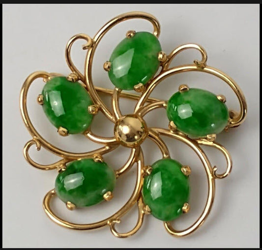 Jade Brooch - 1