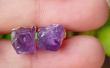 Crystal Stud Earrings - 5
