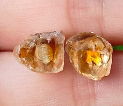 Crystal Stud Earrings - 4